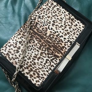 Leopard Haircalf Bag
